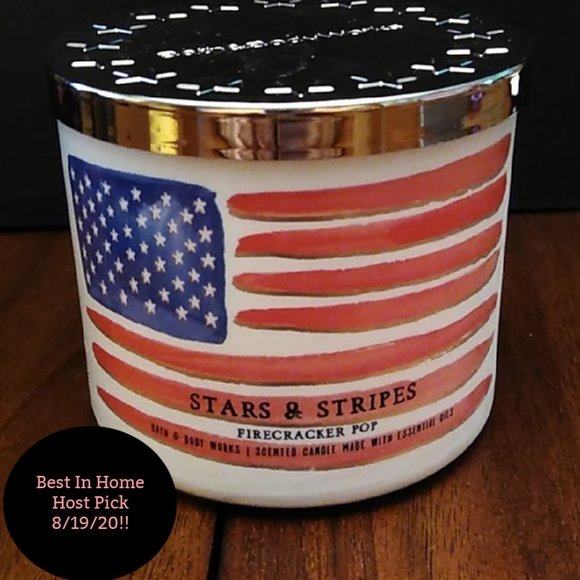 Bath & Body Works Other - Bath & Body Works 3 Wick Firecracker Pop